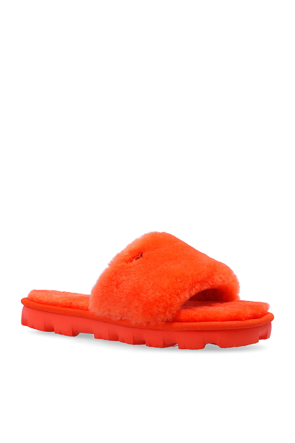 Orange deals ugg slides